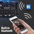 thumbnail image 4 of 400/600/1000/2000W Bluetooth Amplifier, Power Home&Car Stereo Audio Receivers Amplifier System, 2/4 Channel, 2/4 MIC, FM Radio, MP3/USB/SD Readers, LED Display & Remote Control, Black Red, 4 of 9