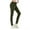 Army Green, variant on Women's Yoga Pants Leggings Women Elastic High Waist Belly Control Workout Trousers Solid Color Comfortable Tights Slim Fit Going out Climb Jogger Army Green