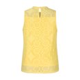 thumbnail image 6 of Summer Tank Tops for Women Sweet and Cute Sleeveless Hollow Floral Lace Shirts Tank Tops Fashion Beach Camis Blouses, 6 of 7