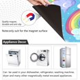 thumbnail image 4 of Dishwasher Magnet Cover Magnetic Fridge Door Cover Home Kitchen Decor Cartoon Rainbow and Cloud 23"x 26", 4 of 6