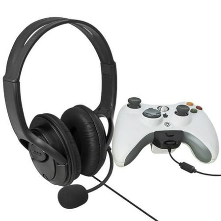 Xbox 360 Headset with Mic Xbox 360 Headphone by Insten 4-pack Black Big Gaming Headphone Headset with Mic For Microsoft Xbox 360 Live Game Gaming Headsets With Microphones