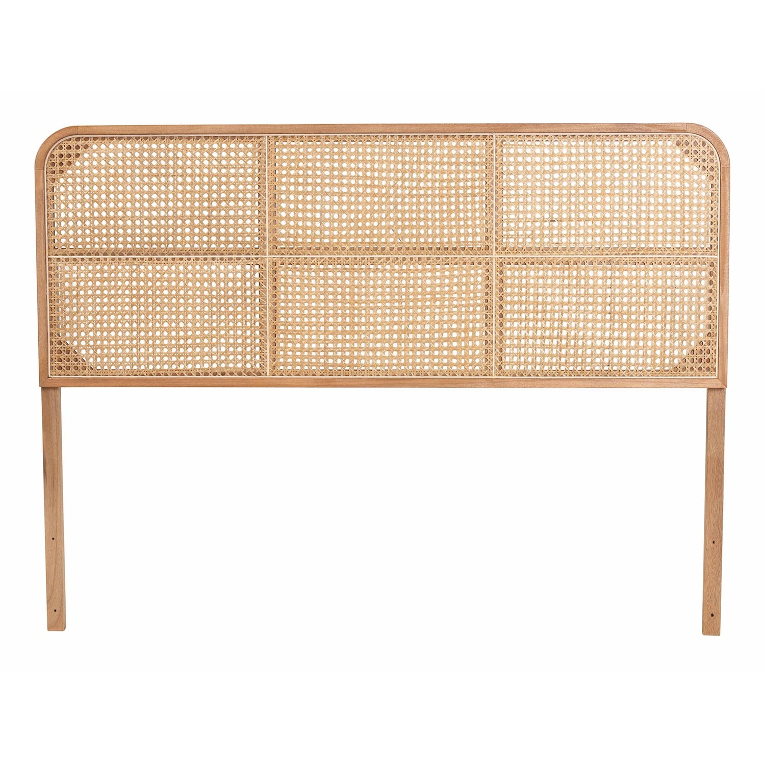 Bali & pari Adjustable Wood Headboard, Brown