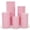Light Pink, variant on golytefs 5Pcs Cylinder Pedestal Stand Covers Reusable Elastic Cloth Pillar Plinth Cover Without Stands for Wedding Props Babyshower Birthday Party (Light Pink)