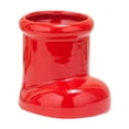 thumbnail image 2 of Adornos navideños, adornos para árboles de Navidad, florero de cerámica roja para zapatos, adornos de escritorio, almacenamiento creativo, plantación de flores, adecuado para el hogar, la sala de esta, 2 of 6