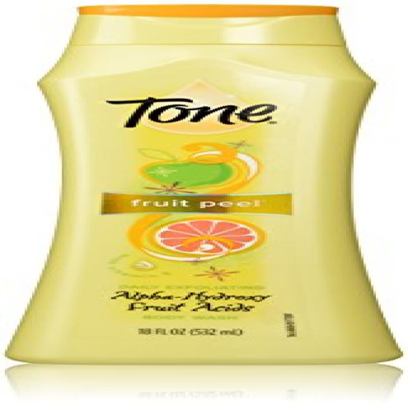Tone Body Wash, Fruit Peel, 18 Ounce