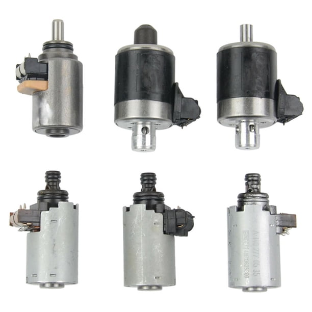 Transmisión automática Control de cambio de solenoides Válvulas Establecer suministros de automóviles de metal Equipo reemplazable Reparación Party Pack de 6 Eigraketly VI001916-00B
