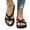 Black, variant on Women Wrap Strap Flat Slide Sandals Cross Tie Flock Upper Waterproof Eva Sole Plus Size Spring Summer Beach Casual Shoes,Burgundy