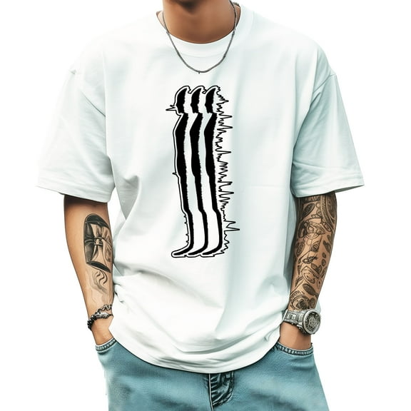 Graphic Tees for Men Summer New Print Casual Tee Fashion Trend Sports Shirt Select