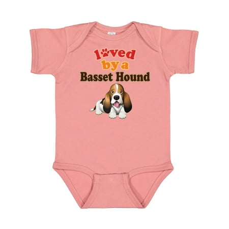 

Inktastic Basset Hound Dog Lover Gift Gift Baby Boy or Baby Girl Bodysuit