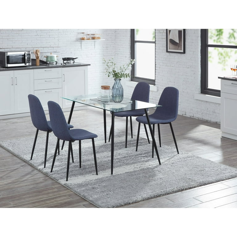 Connah 5 Piece Dining Set Base Material Details Steel Seating