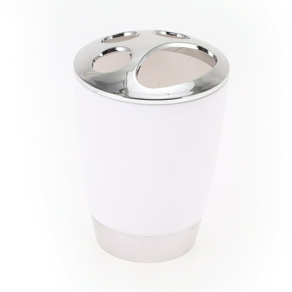Unique Bargains 1 Pc Women Durable Toothbrush Holder for Bathroom White