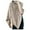 Silver, variant on Women's Solid Color Turtleneck Pullover Sweater Heavy Knit Top With High Collar Soft Comfortable Stacked Collar Turtleneck Tops For Women Beige,One Size