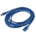 thumbnail image 1 of Cable de extensión USB 3.0 Baoblaze a para cctor de disco duro de impresora portátil 5 metros Azul, 1 of 8