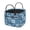 Blue Patchwork, variant on Garronmavis Blue Patchwork Quilted Laundry Basket with Handles, Foldable Large Capacity Fabric Laundry Hamper Decorative Storage Bin for Bedroom, Nursery, Bathroom