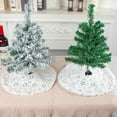 thumbnail image 2 of Christmas Decoration Mini Christmas Tree Mini Small Gold Silver Sequins White Tree Skirt Decoration Desktop Mini Christmas Tree 15x15 Inch Strength Ornament Special Christmas Ornament Sparkly Ornament, 2 of 4