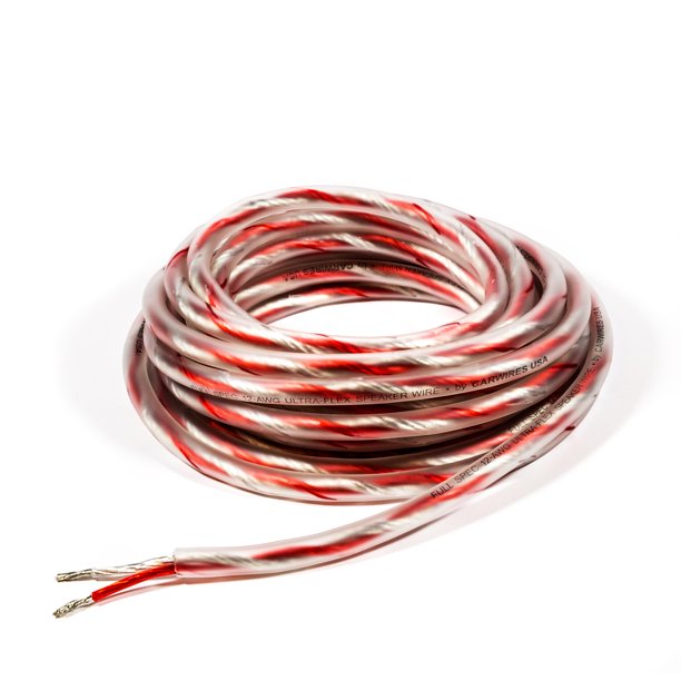 Carwires SW200025 12AWG 2 Conductor Car Speaker Wire (25 ft