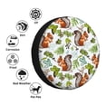 thumbnail image 4 of Rateoe Mosaic Forest Squirrel Pattern Tire Cover Wheel Protectors Weatherproof Wheel Covers Universal Fit for Trailer Rv SUV Truck Camper Travel Trailers Accessories-, 4 of 6