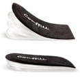 thumbnail image 1 of Plantillas ortopédicas elevadoras de talón Conffill ajustables de gel, 4 capas, 1 of 7