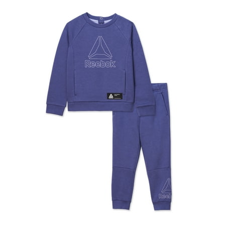 

Reebok Toddler Girls Game On Pullover Crew And Jogger Set 2-Piece Sizes 12M-5T