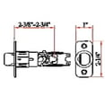 thumbnail image 3 of Design House Universal Zinc Polished Brass Replacement Passage Latch, 3 of 15