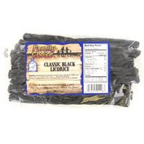 12 Pack Rucker'S Candy 1118 7 Oz Classic Black Licorice by Rucker's Candy