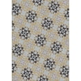 thumbnail image 1 of Ahgly Company Machine Washable Indoor Rectangle Transitional Brown Area Rugs, 7' x 9', 1 of 7