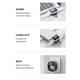 thumbnail image 5 of Base De Carga Del Cargador Universal Inalámbrico Magnético Para 5/4/3/2/1 Para Iwatch Yuarrent EL013165-00, 5 of 6