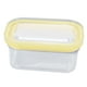 thumbnail image 2 of Plato para Mantequilla Recipiente para Mantequilla con Tapa Y Cuchillo para Sellar Mantequilla Caja para Cortar Mantequilla Caja de Almacenamiento para Cortar Mantequilla para ANGGREK Otros, 2 of 8