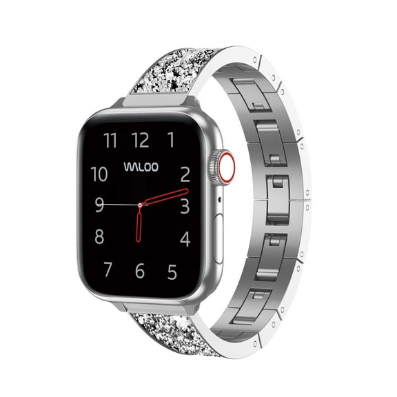 Waloo Diamond Studded Bracelet Replacement Band For All Apple Watch Series
