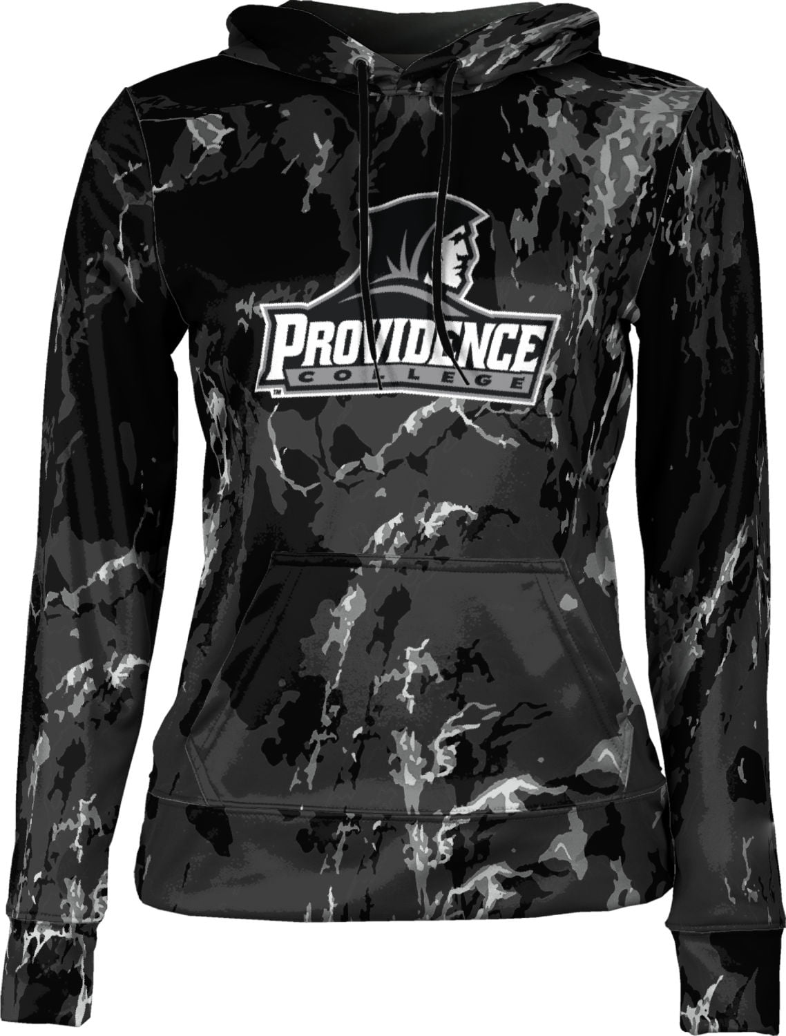 Marble ProSphere Providence College Mens Fullzip Hoodie