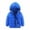 Blue, variant on Cozy Toddler Girls Hooded Down Puffer Jacket Warm Winter Outerwear