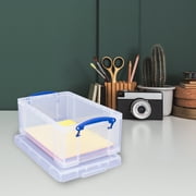 Really Useful Box 9L Storage Container w/Snap Lid & Clip Lock Handles
