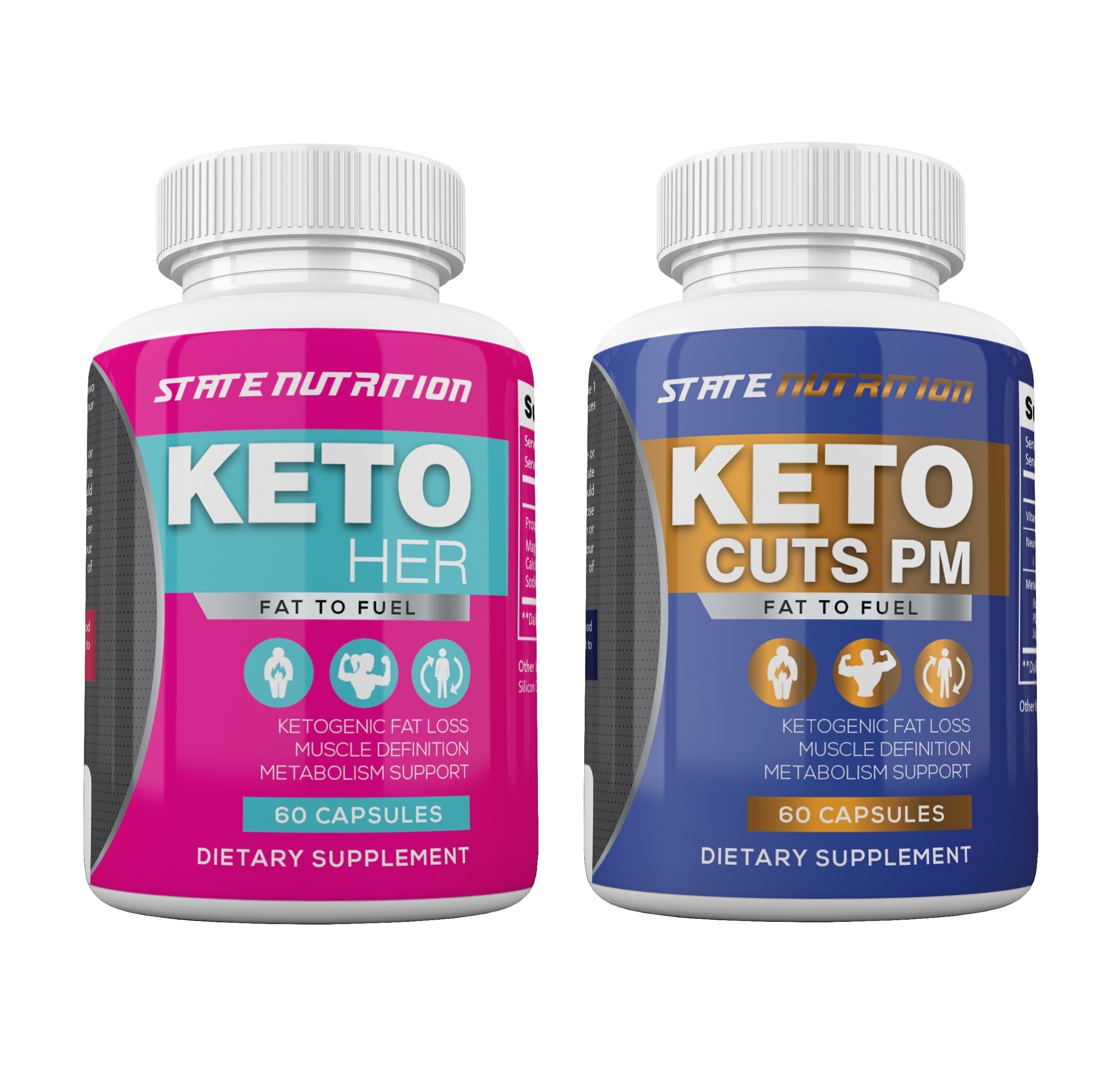 Keto Diet Pills for Women, Ketogenic Supplements Keto Her and Keto Cuts ...