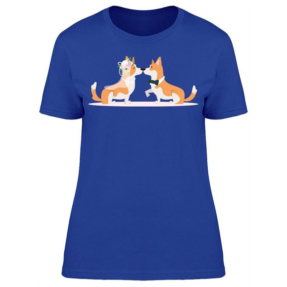 Corgi Wedding Tee Women's -Image by Shutterstock