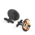 thumbnail image 2 of Football Formal Dress Shirt Cufflinks Set Made of Stainless Steel, Suitable for Formal Attire, Business Meetings, and Weddings, 2 of 6