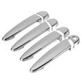 thumbnail image 4 of 8pcs Set Car Carbon Fiber Chrome Exterior Door Handle Cover Trims For F30 F35 F34 E70 E71 E84 F25 F, 4 of 4