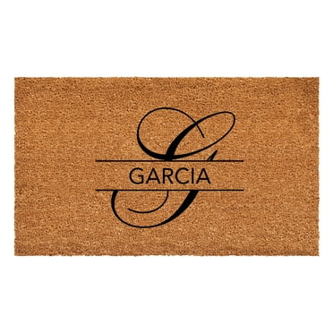 Calloway Mills 110813048 Garcia Personalized Doormat 30" x 48"