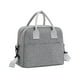 thumbnail image 1 of Bolsas térmicas impermeables, portátiles, prácticas, resistentes, con cremallera y película de aluminio suave. 29cmx16cmx23cm, 1 of 7