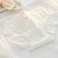 thumbnail image 3 of Yokua Cotton Panties with Floral Jacquard Cute Lace Edging Underwear for Women Teen, 3 of 19