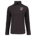 thumbnail image 2 of Women's-Cutter & Buck  Black FC Dallas Coastline Epic Comfort Eco Recycled Funnel-Neck Top, 2 of 3