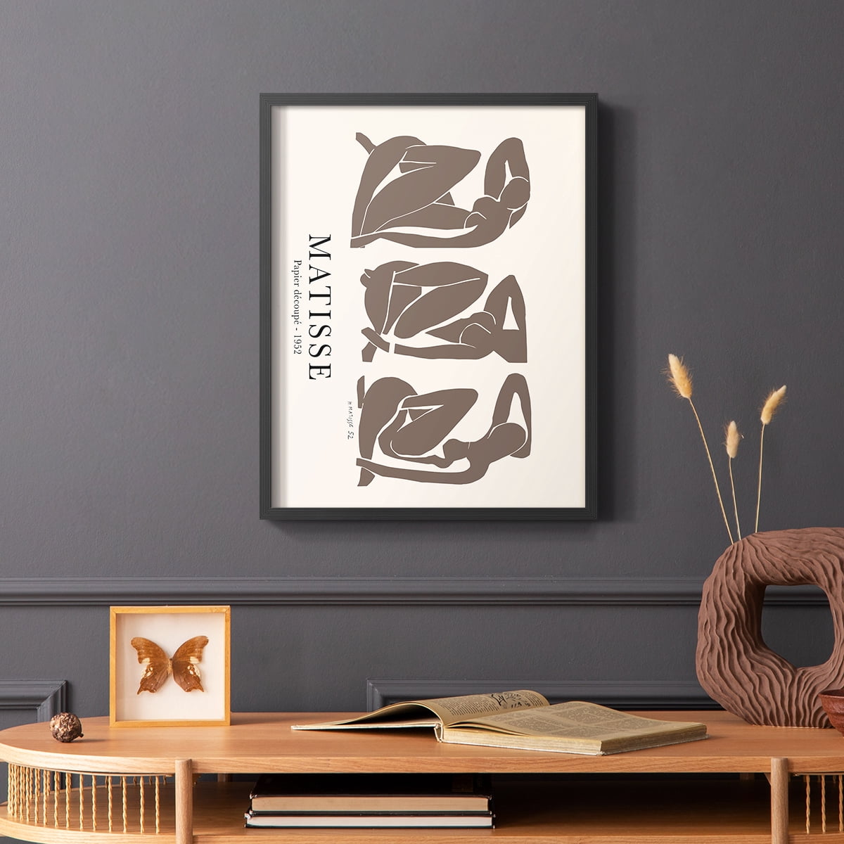 Matisse CCLIV in Solid Wood 8 x 10 Framed Print