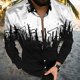 thumbnail image 1 of Camisas hawaianas de manga larga, camisas con estampado floral en 3D, camisas de moda para hombres, blusas casuales de playa, blusas con solapa, ropa para hombres con botones, 1 of 6