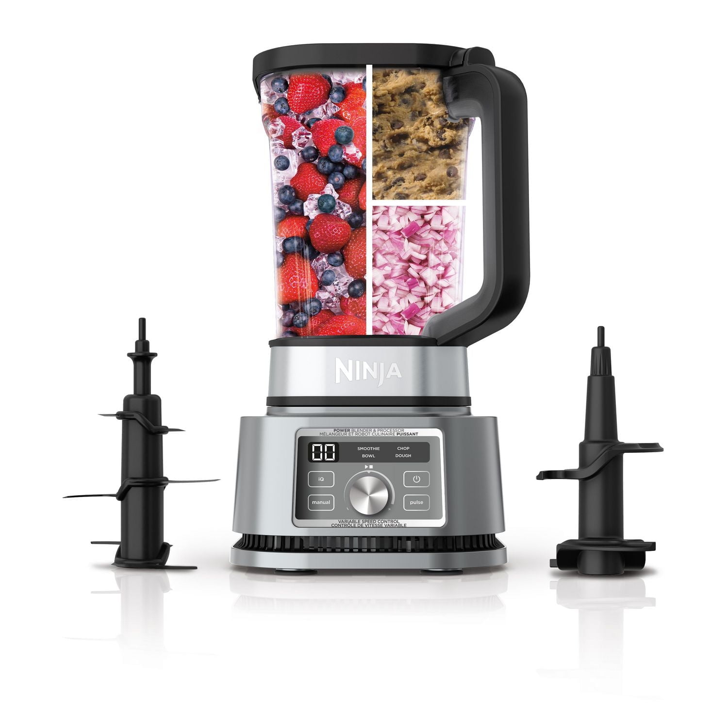 Ninja Foodi Power Blender & Processor, 3-in-1 Food Processor