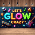 thumbnail image 5 of Neon Design Party Decoration Let Glow Music Banner for Disco Party Indoor Decoration Celebration, 5 of 7