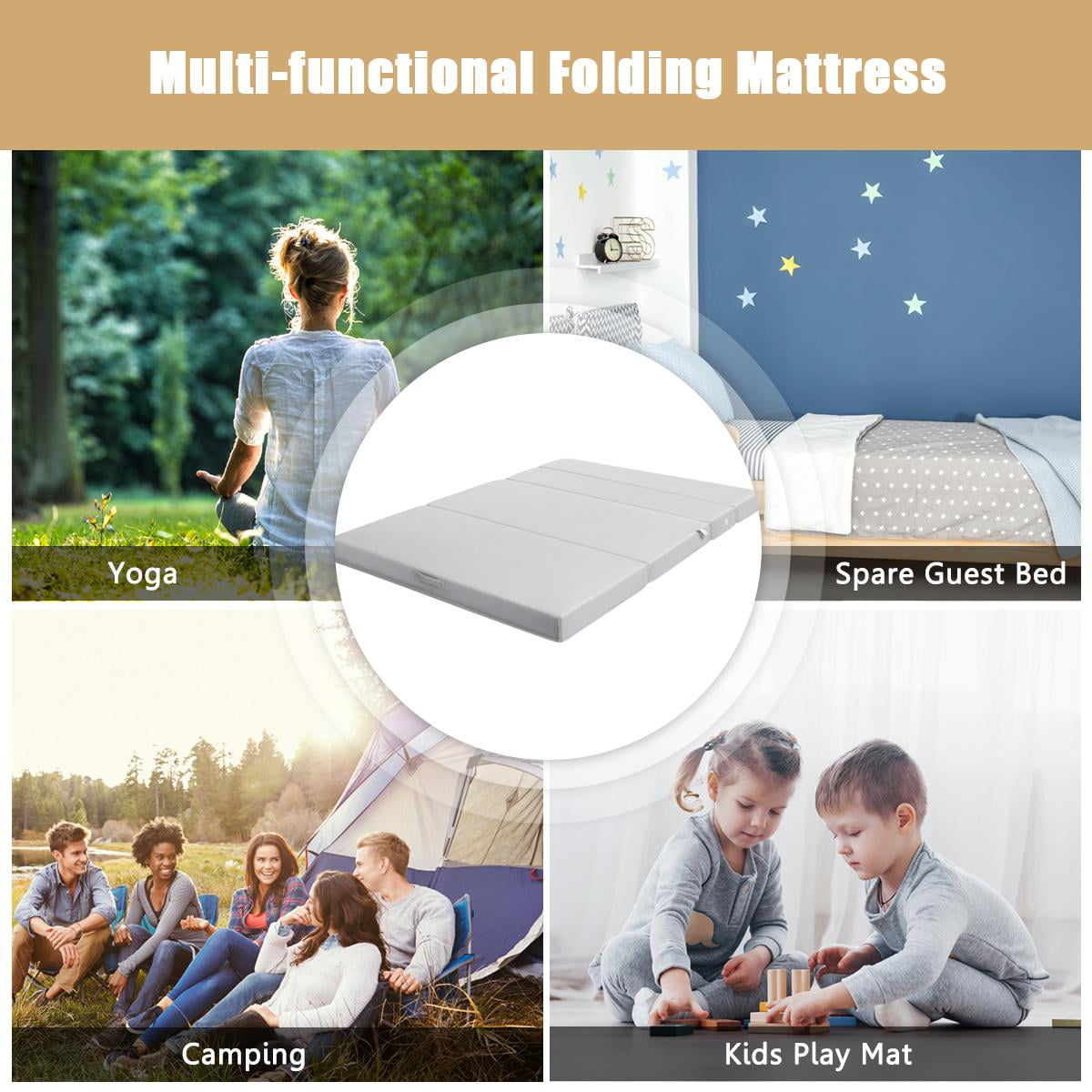 Spare mattress 2024 for guests