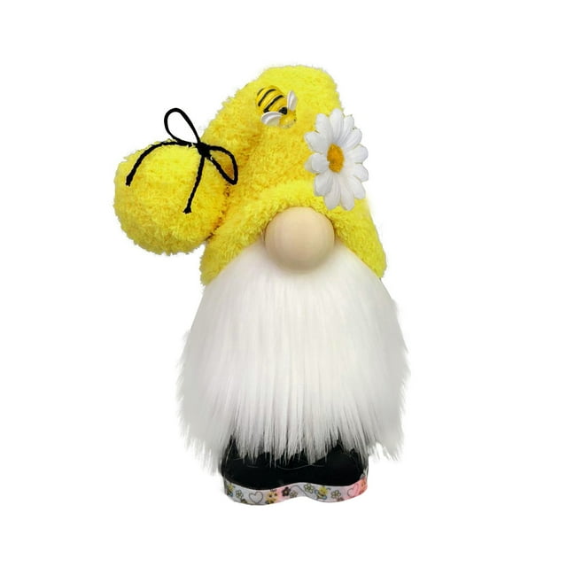 Bumble Bee Gnome Bee Striped Dwarf Scandinavian Swedish Bee Elf Home