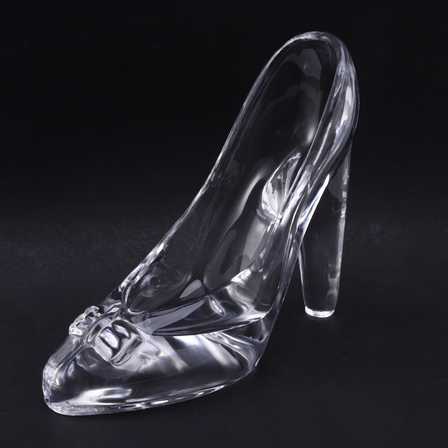 SHOWLOUE Cinderella Shoe Decor, Crystal High Heels Shoes Ornaments Glass  Slipper Decoration Gift for…See more SHOWLOUE Cinderella Shoe Decor,  Crystal