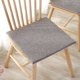thumbnail image 3 of Cojín de imitación de lino para el hogar con lazo, cojín cuadrado de esponja, cojín deslizante para silla de comedor, 3 of 3