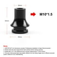 thumbnail image 2 of Universal M10x1.5 Thread Black Aluminum Manual Shift Knob Boot Retainer Adapter, 2 of 3
