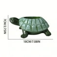 thumbnail image 2 of Adorable Resin Turtle Planter Statue Outdoor Garden Decoration Features A Unique Seashell Design Durable Weather Construction For Patio Porch Or Yard Heavy Duty Bed Frames with Headboard Buddha Garden, 2 of 3